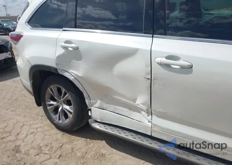 2015 Toyota Highlander Xle V6 from USA, damaged, VIN 5TDKKRFH5FS112125